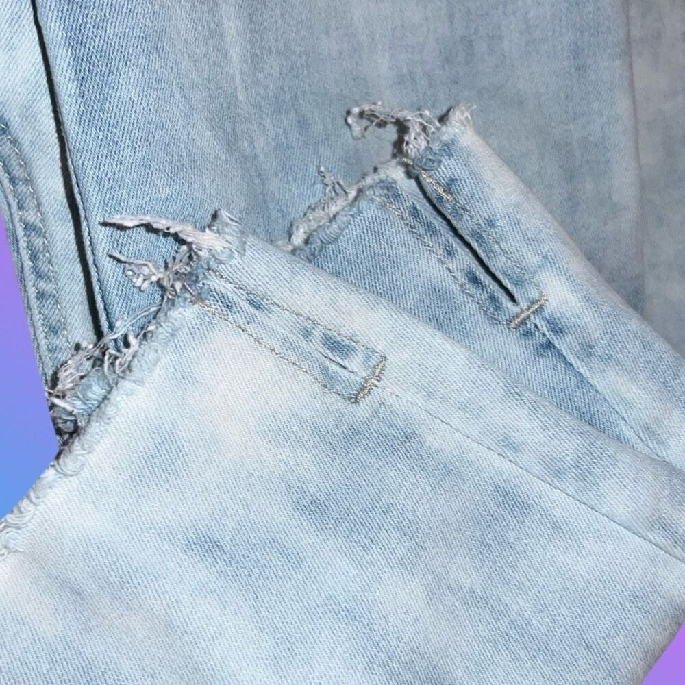 Maurices Button Fly High Rise Jeans Size Large Long 32x30 #168 - Picture 7 of 8